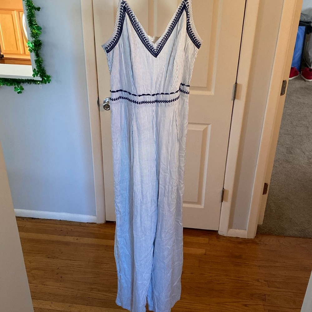 ❗️NWOT Striped Jumpsuit